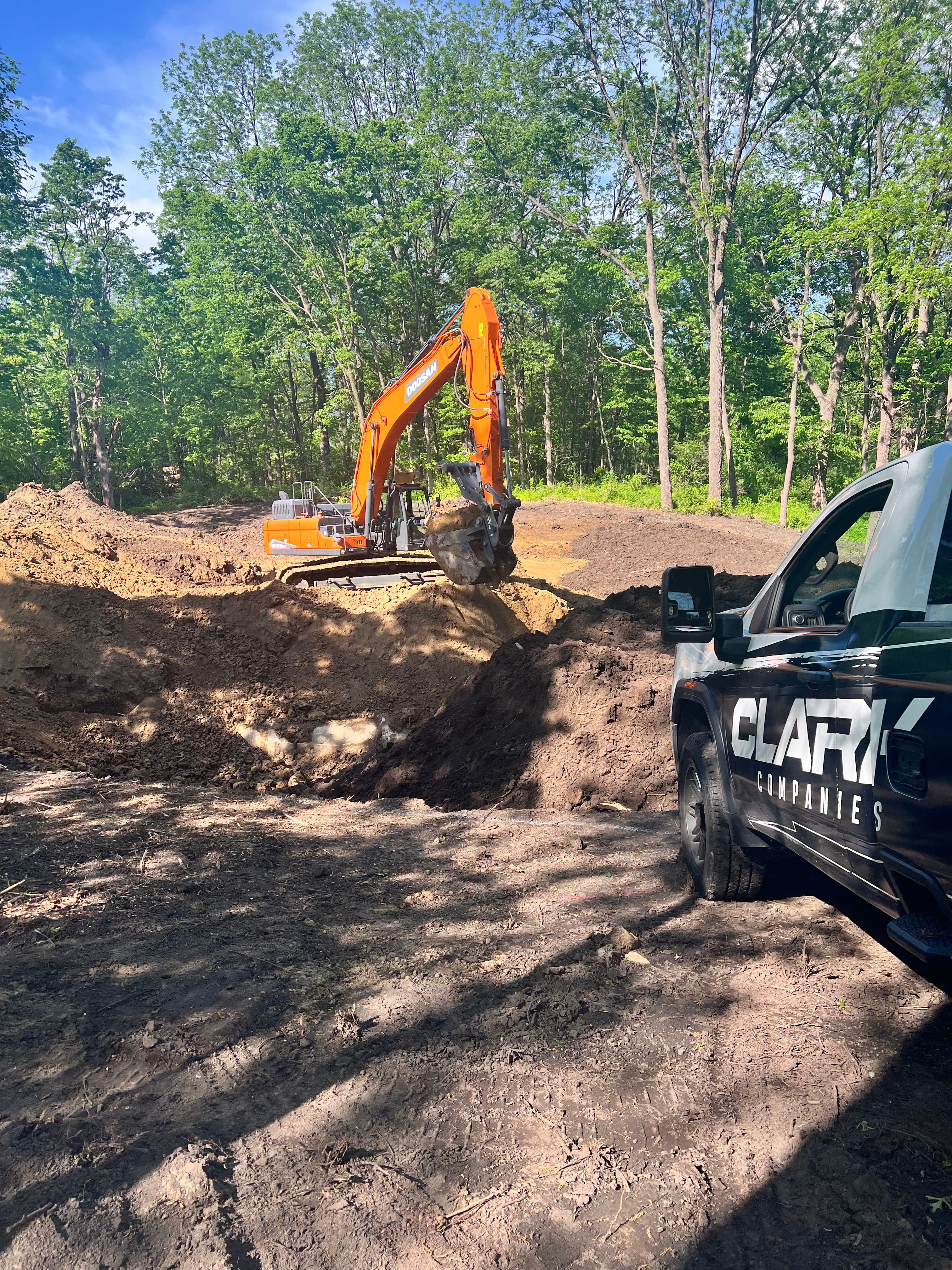 Project Heavy Equipment on the Ground for Commercial Site Work image